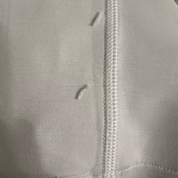 Softstreme High-Rise Straight-Leg Cropped Pant in BONE - Picture 3 of 6